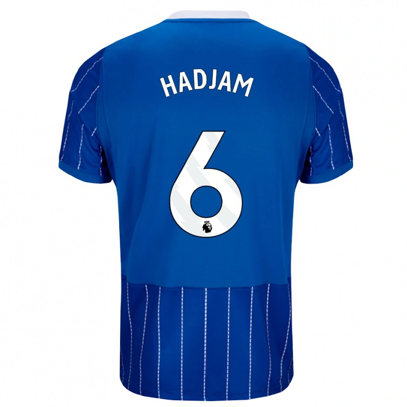 Danxen Kinder Jaouen Hadjam #6 Mittelblau Weiß Heimtrikot Trikot 2026/27 T-Shirt Schweiz