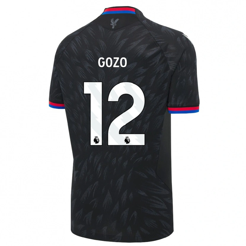 Danxen Herren Zavier Gozo #12 Schwarz Blau Rot Auswärtstrikot Trikot 2026/27 T-Shirt Schweiz