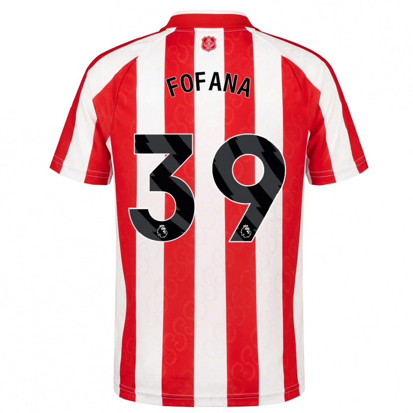 Danxen Herren Malick Fofana #39 Rot Weiß Schwarz Heimtrikot Trikot 2026/27 T-Shirt Schweiz