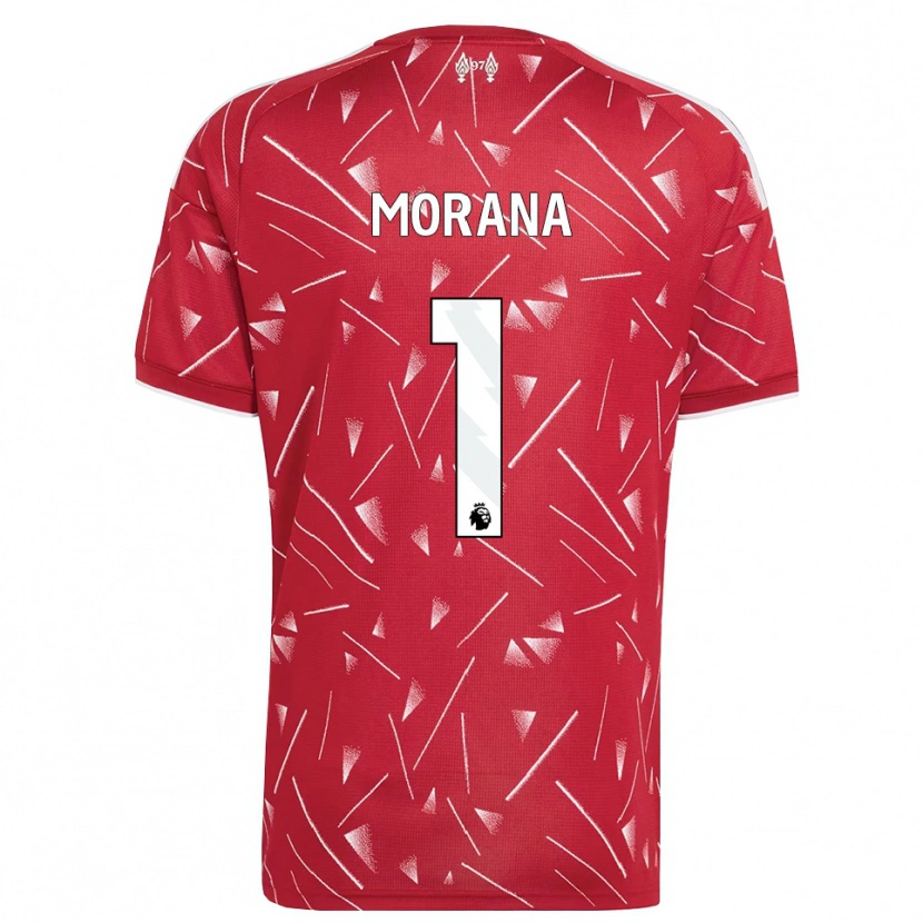 Danxen Herren Nathan Morana #1 Weiß Rot Heimtrikot Trikot 2026/27 T-Shirt Schweiz
