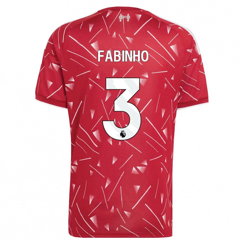 Danxen Herren Fabinho #3 Weiß Rot Heimtrikot Trikot 2026/27 T-Shirt Schweiz