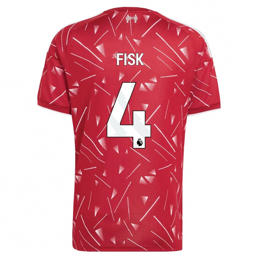 Danxen Herren Grace Fisk #4 Weiß Rot Heimtrikot Trikot 2026/27 T-Shirt Schweiz