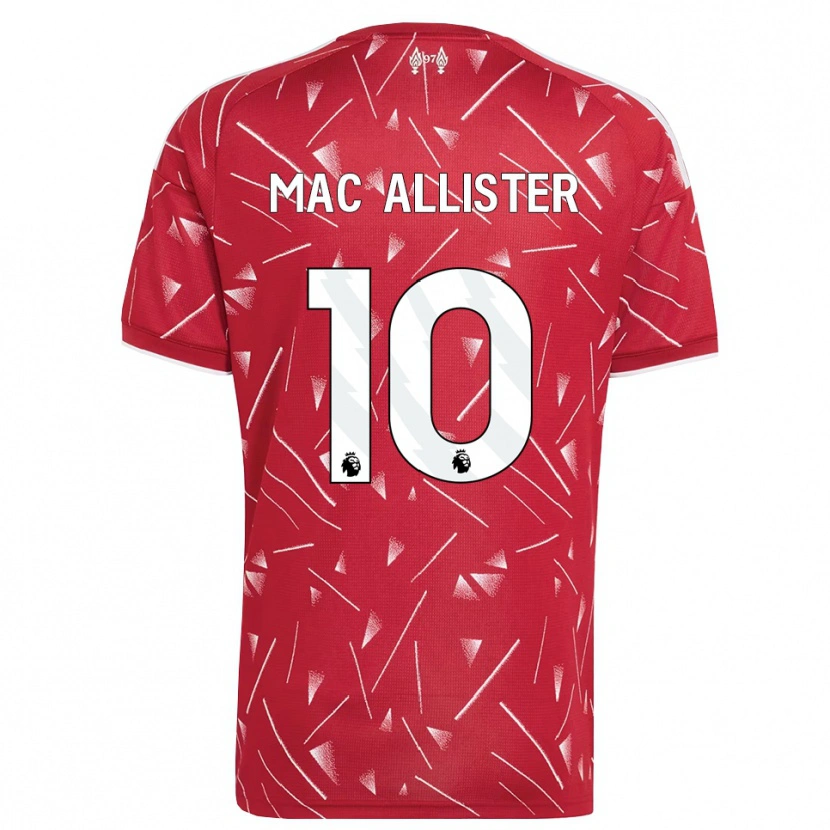 Danxen Herren Alexis Mac Allister #10 Weiß Rot Heimtrikot Trikot 2026/27 T-Shirt Schweiz