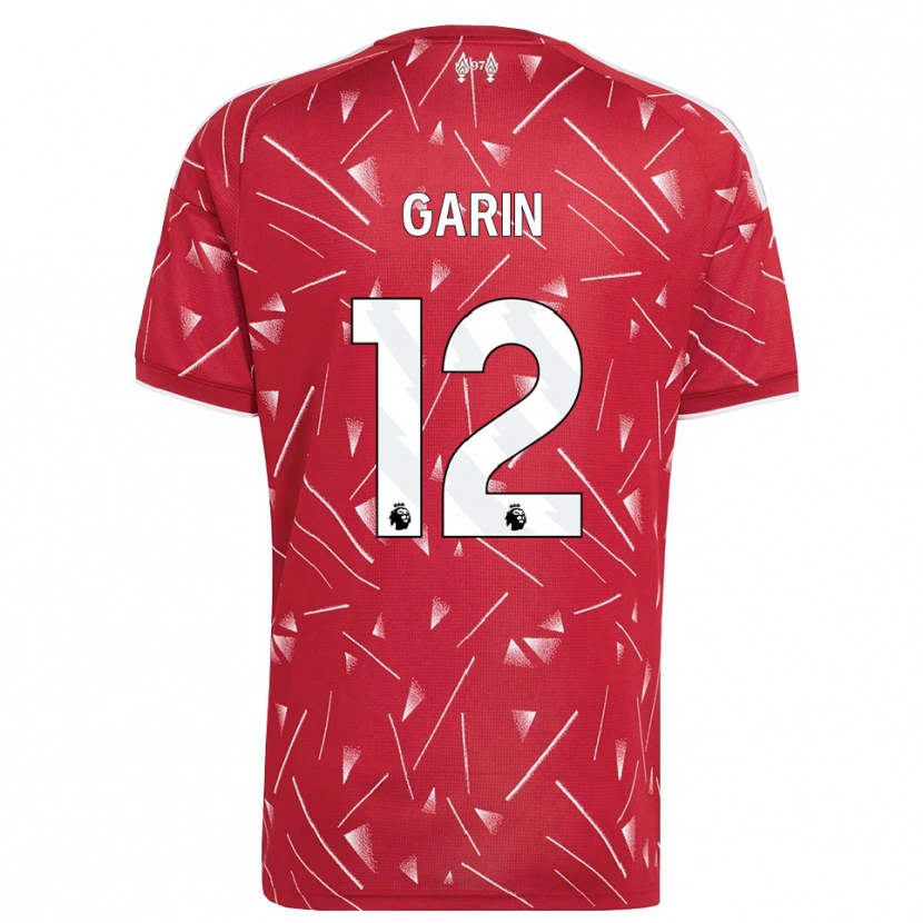 Danxen Herren Isaiah Garin #12 Weiß Rot Heimtrikot Trikot 2026/27 T-Shirt Schweiz
