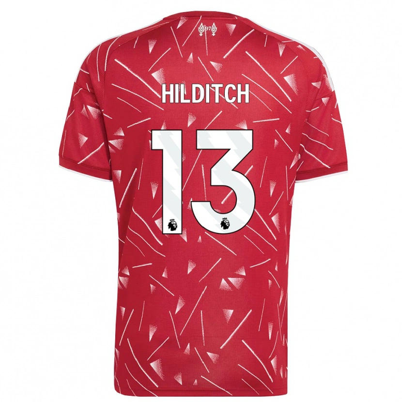 Danxen Herren James Hilditch #13 Weiß Rot Heimtrikot Trikot 2026/27 T-Shirt Schweiz
