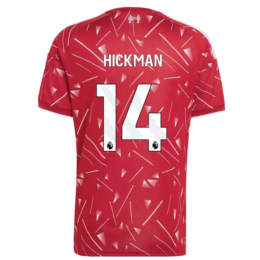 Danxen Herren Ellis Hickman #14 Weiß Rot Heimtrikot Trikot 2026/27 T-Shirt Schweiz