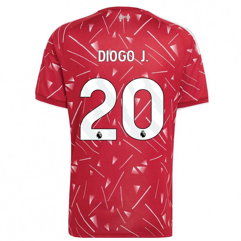 Danxen Herren Diogo Jota #20 Weiß Rot Heimtrikot Trikot 2026/27 T-Shirt Schweiz