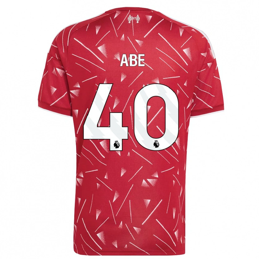 Danxen Herren Joshua Abe #40 Weiß Rot Heimtrikot Trikot 2026/27 T-Shirt Schweiz