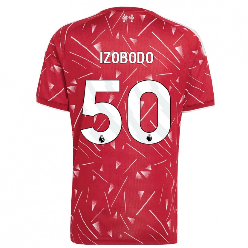 Danxen Herren Elijah Izobodo John #50 Weiß Rot Heimtrikot Trikot 2026/27 T-Shirt Schweiz