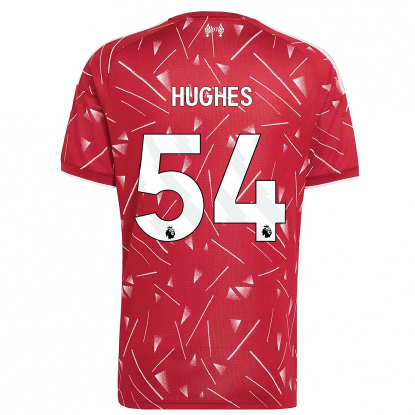Danxen Herren Liam Hughes #54 Weiß Rot Heimtrikot Trikot 2026/27 T-Shirt Schweiz
