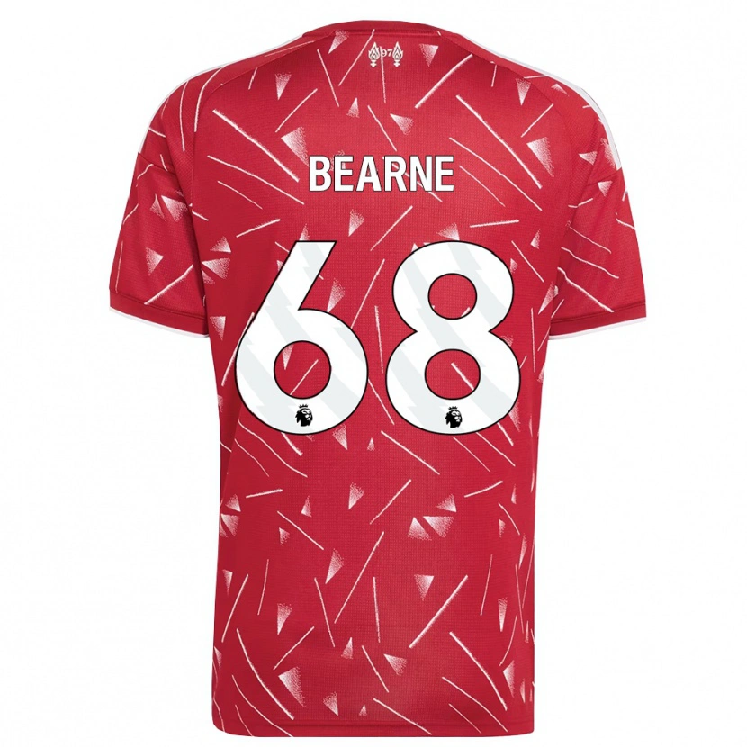 Danxen Herren Jack Bearne #68 Weiß Rot Heimtrikot Trikot 2026/27 T-Shirt Schweiz