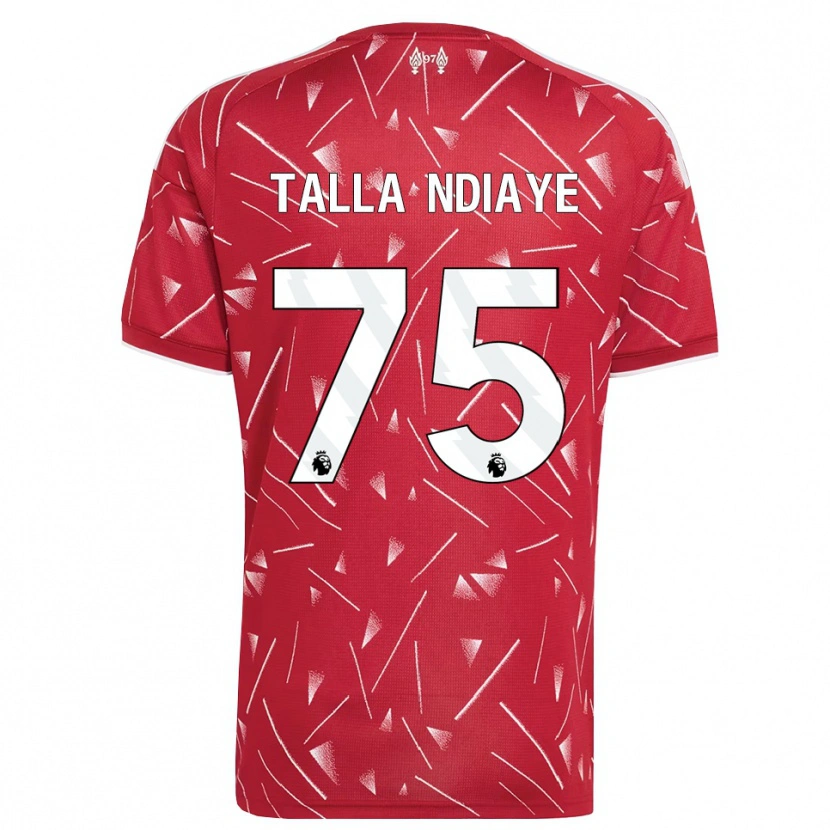 Danxen Herren Mor Talla Ndiaye #75 Weiß Rot Heimtrikot Trikot 2026/27 T-Shirt Schweiz