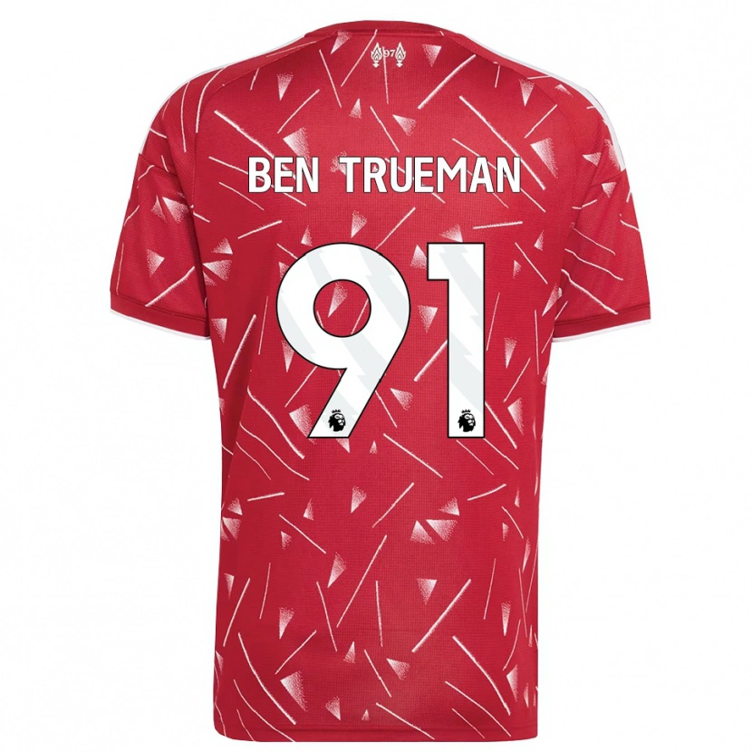 Danxen Herren Ben Trueman #91 Weiß Rot Heimtrikot Trikot 2026/27 T-Shirt Schweiz