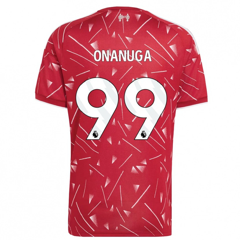 Danxen Herren Fola Onanuga #99 Weiß Rot Heimtrikot Trikot 2026/27 T-Shirt Schweiz