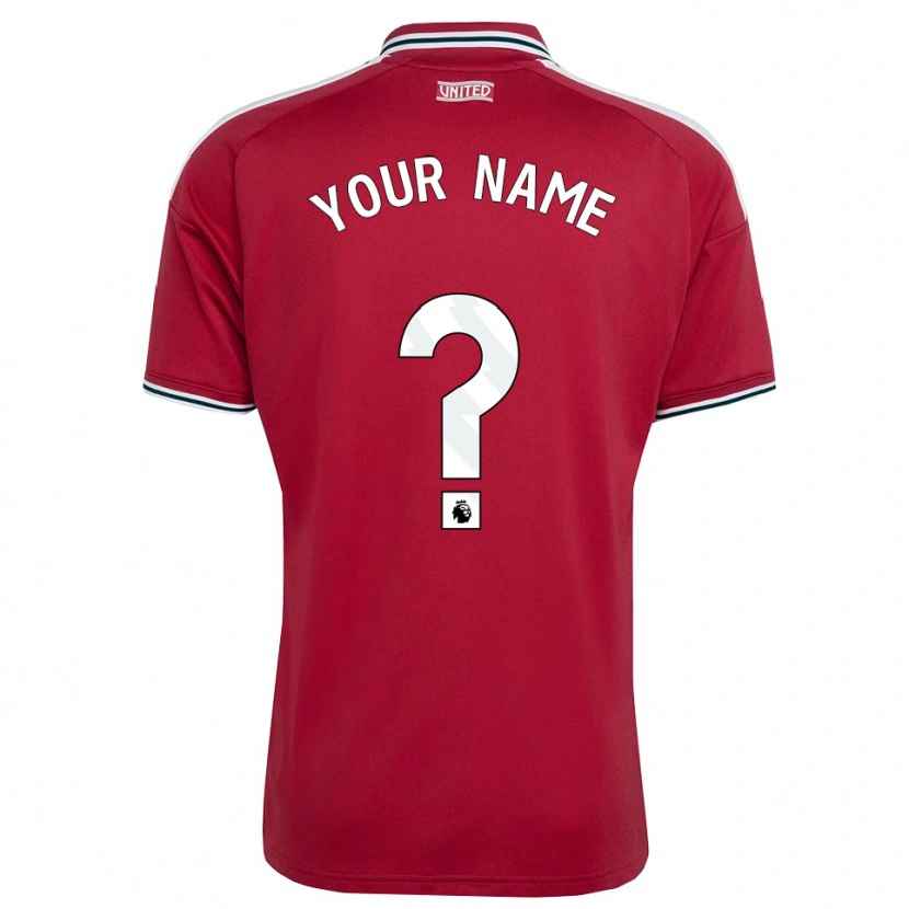 Danxen Herren Ihren Namen #0 Rot Gelb Weiß Heimtrikot Trikot 2026/27 T-Shirt Schweiz