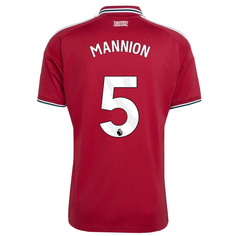 Danxen Herren Aoife Mannion #5 Rot Gelb Weiß Heimtrikot Trikot 2026/27 T-Shirt Schweiz