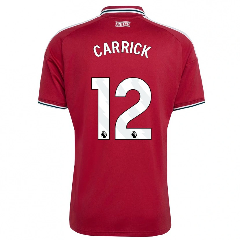 Danxen Herren Jacey Carrick #12 Rot Gelb Weiß Heimtrikot Trikot 2026/27 T-Shirt Schweiz