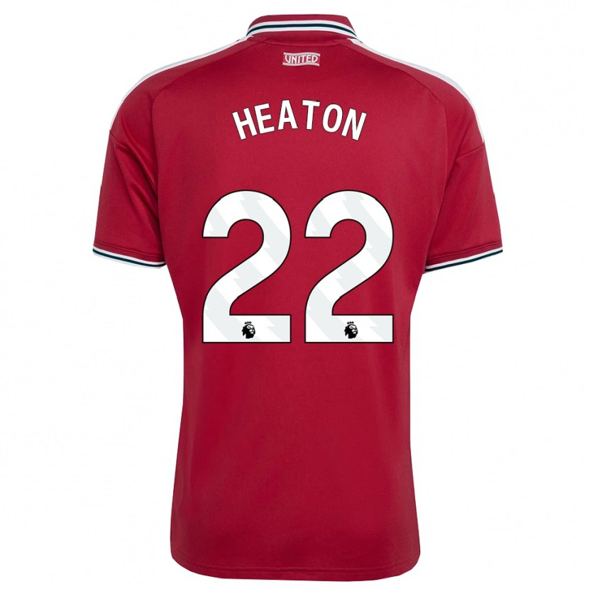Danxen Herren Tom Heaton #22 Rot Gelb Weiß Heimtrikot Trikot 2026/27 T-Shirt Schweiz