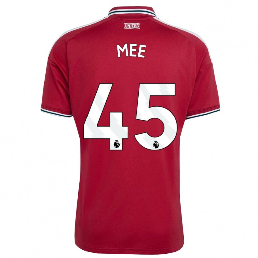 Danxen Herren Dermot Mee #45 Rot Gelb Weiß Heimtrikot Trikot 2026/27 T-Shirt Schweiz