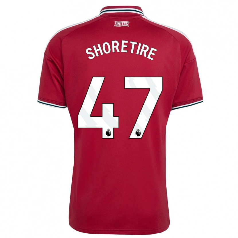 Danxen Herren Shola Shoretire #47 Rot Gelb Weiß Heimtrikot Trikot 2026/27 T-Shirt Schweiz