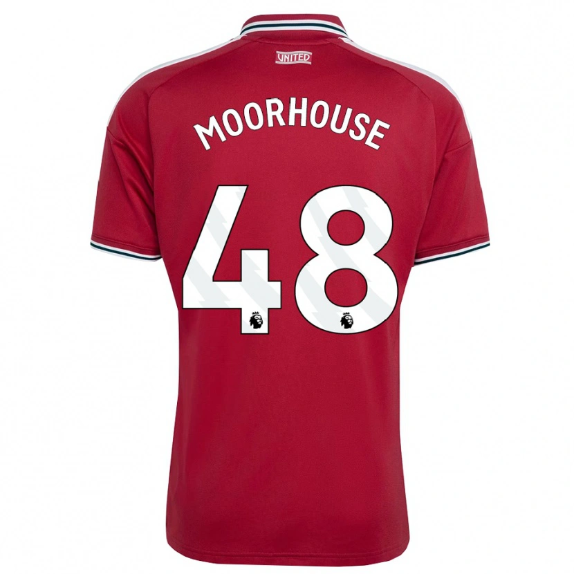 Danxen Herren Jack Moorhouse #48 Rot Gelb Weiß Heimtrikot Trikot 2026/27 T-Shirt Schweiz