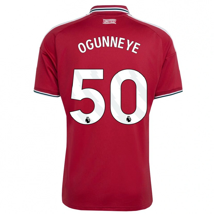 Danxen Herren Habeeb Ogunneye #50 Rot Gelb Weiß Heimtrikot Trikot 2026/27 T-Shirt Schweiz