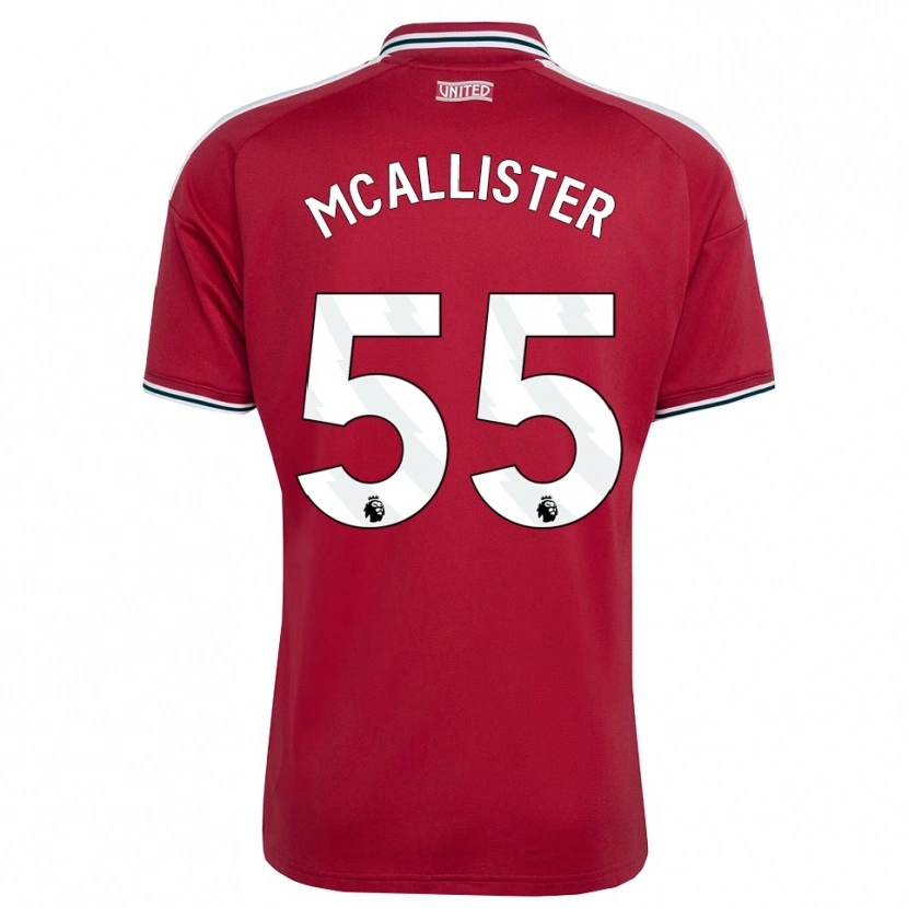 Danxen Herren Finley Mcallister #55 Rot Gelb Weiß Heimtrikot Trikot 2026/27 T-Shirt Schweiz