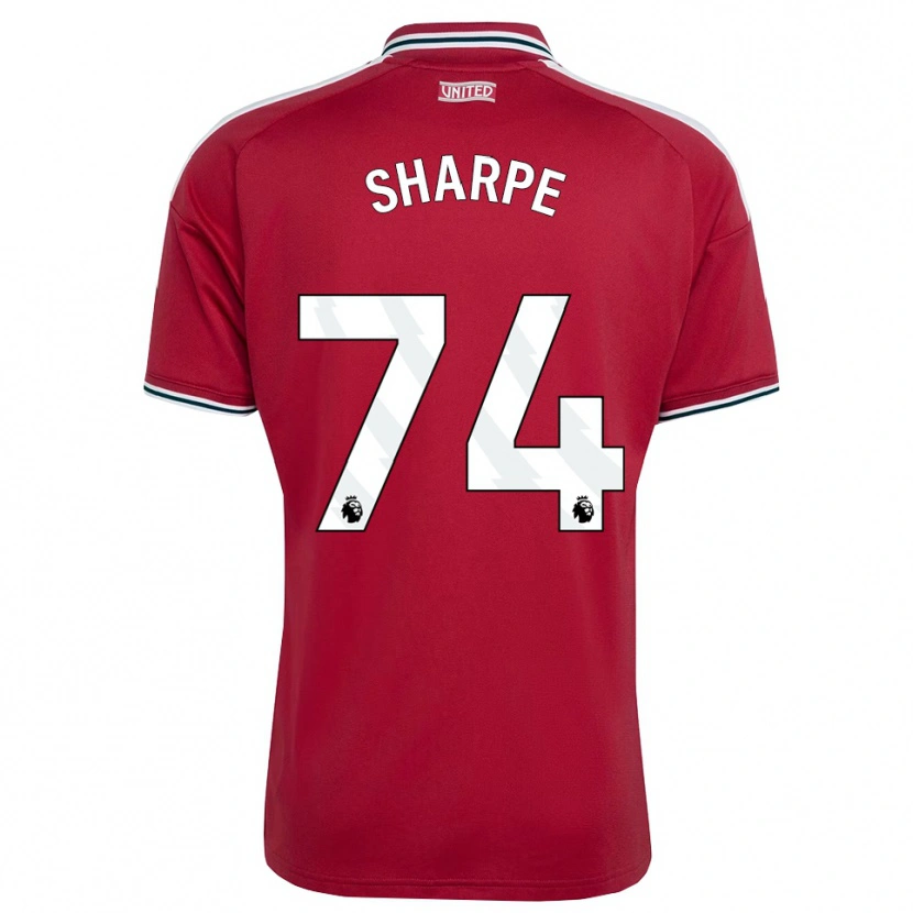 Danxen Herren Malachi Sharpe #74 Rot Gelb Weiß Heimtrikot Trikot 2026/27 T-Shirt Schweiz