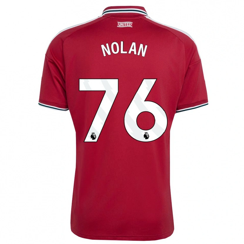 Danxen Herren James Nolan #76 Rot Gelb Weiß Heimtrikot Trikot 2026/27 T-Shirt Schweiz