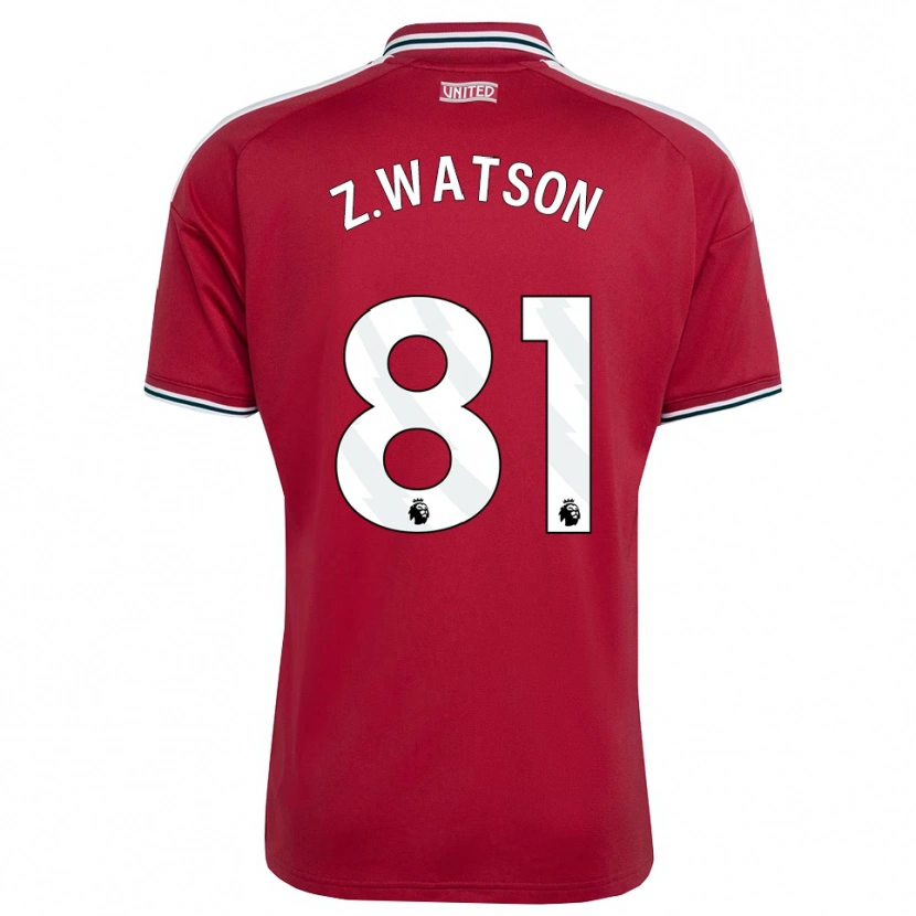 Danxen Herren Zac Watson #81 Rot Gelb Weiß Heimtrikot Trikot 2026/27 T-Shirt Schweiz