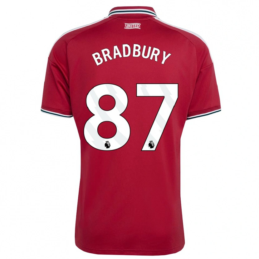 Danxen Herren Louie Bradbury #87 Rot Gelb Weiß Heimtrikot Trikot 2026/27 T-Shirt Schweiz