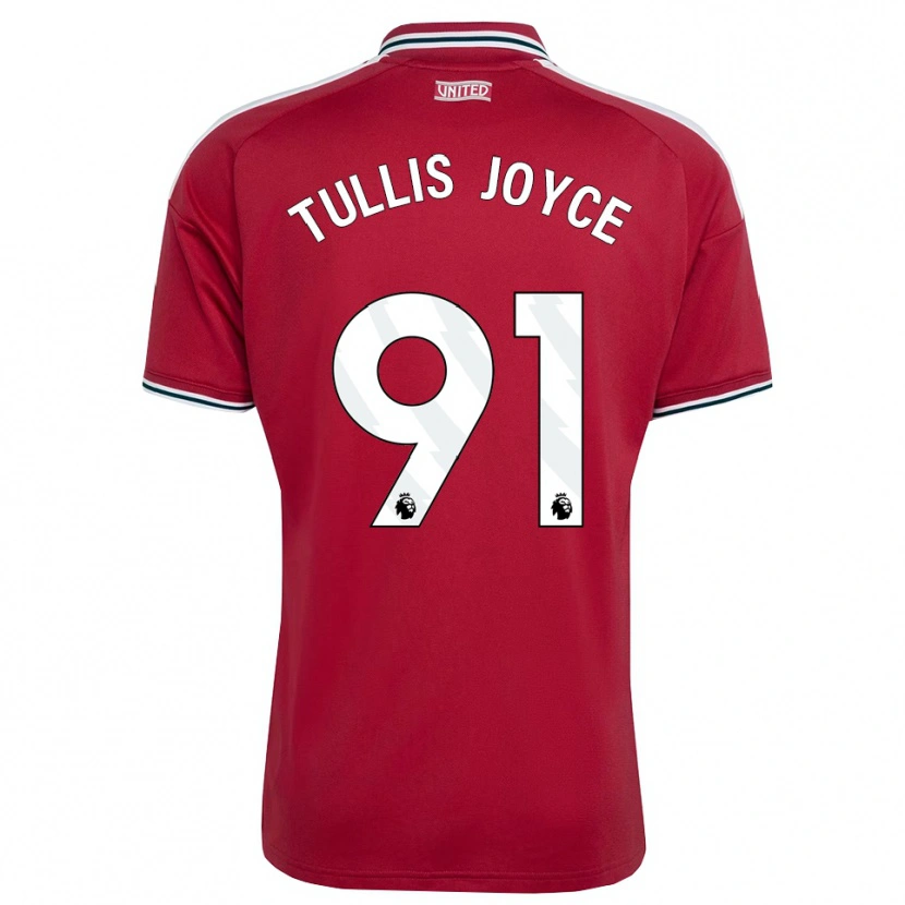 Danxen Herren Phallon Tullis-Joyce #91 Rot Gelb Weiß Heimtrikot Trikot 2026/27 T-Shirt Schweiz
