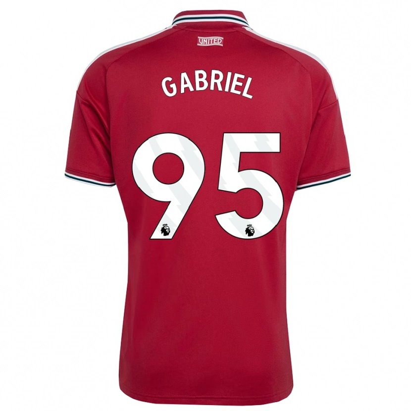 Danxen Herren Jj Gabriel #95 Rot Gelb Weiß Heimtrikot Trikot 2026/27 T-Shirt Schweiz