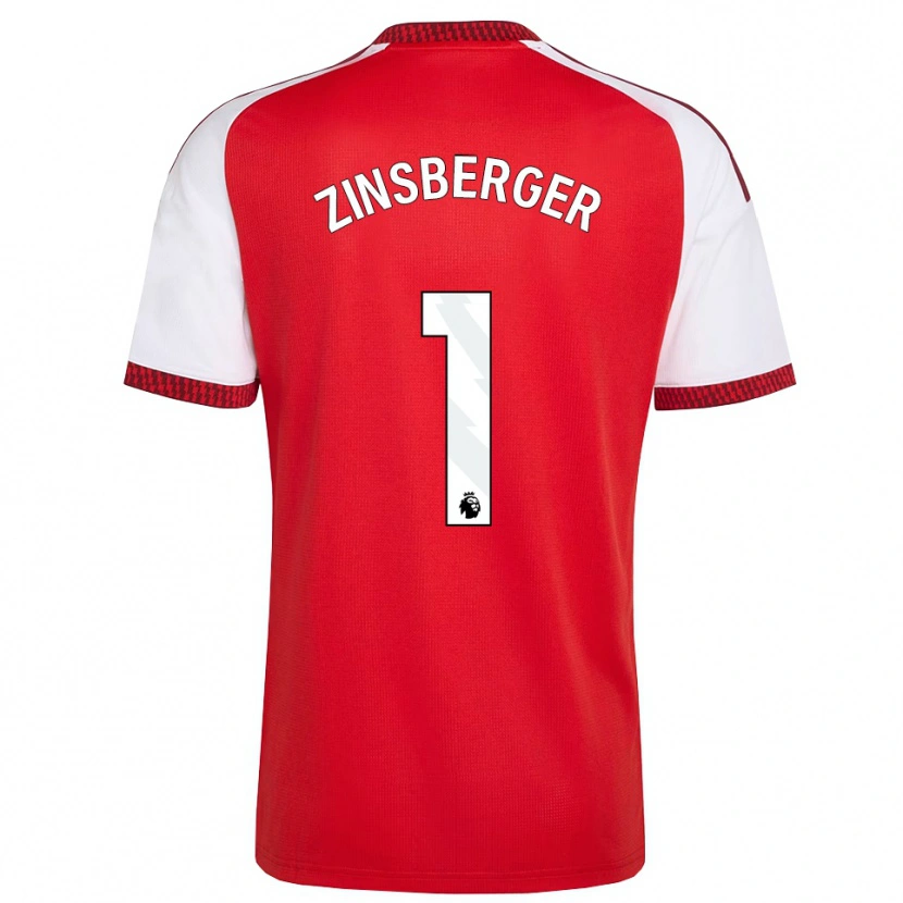 Danxen Herren Manuela Zinsberger #1 Rot Weiß Schwarz Heimtrikot Trikot 2026/27 T-Shirt Schweiz