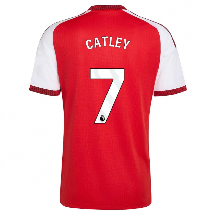 Danxen Herren Stephanie Catley #7 Rot Weiß Schwarz Heimtrikot Trikot 2026/27 T-Shirt Schweiz
