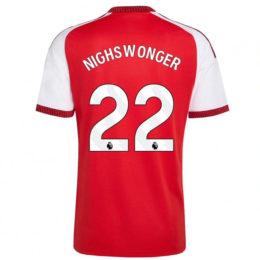 Danxen Herren Jenna Nighswonger #22 Rot Weiß Schwarz Heimtrikot Trikot 2026/27 T-Shirt Schweiz