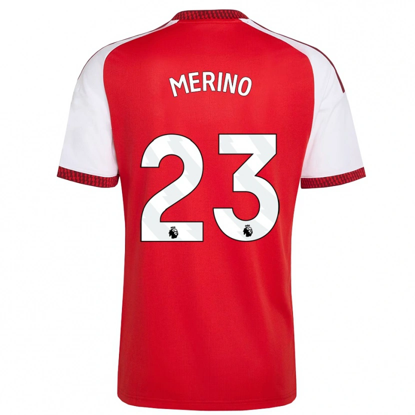 Danxen Herren Mikel Merino #23 Rot Weiß Schwarz Heimtrikot Trikot 2026/27 T-Shirt Schweiz