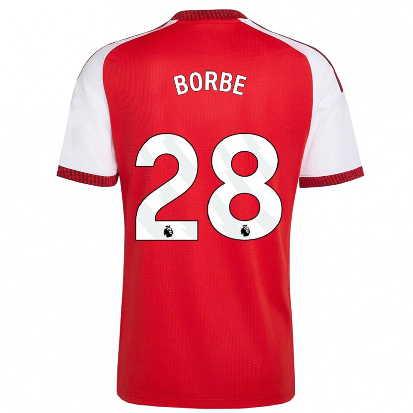 Danxen Herren Anneke Borbe #28 Rot Weiß Schwarz Heimtrikot Trikot 2026/27 T-Shirt Schweiz