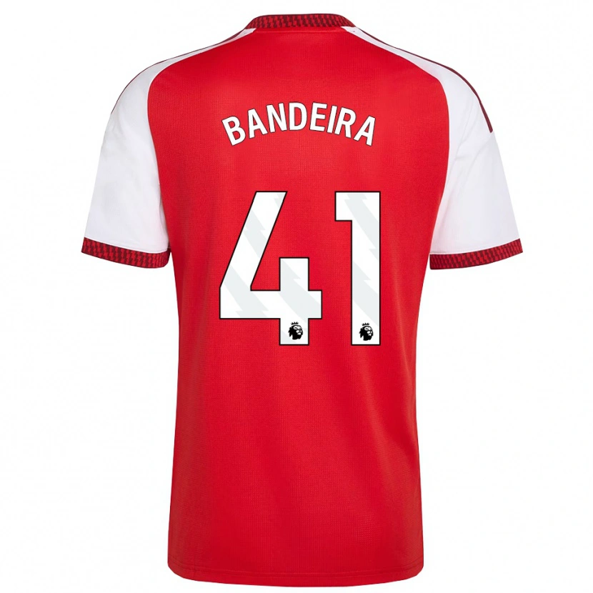 Danxen Herren Mauro Bandeira #41 Rot Weiß Schwarz Heimtrikot Trikot 2026/27 T-Shirt Schweiz