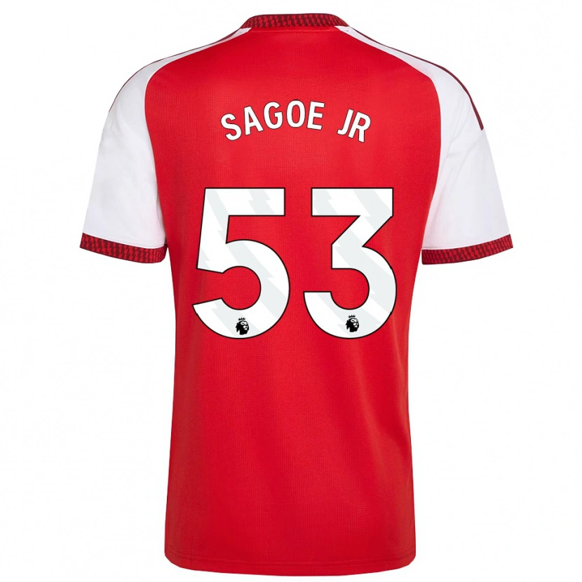 Danxen Herren Charles Sagoe Jr #53 Rot Weiß Schwarz Heimtrikot Trikot 2026/27 T-Shirt Schweiz
