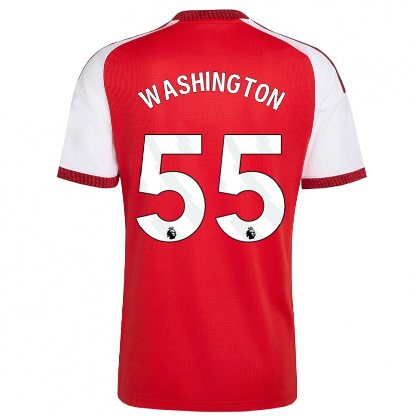 Danxen Herren Marcell Washington #55 Rot Weiß Schwarz Heimtrikot Trikot 2026/27 T-Shirt Schweiz