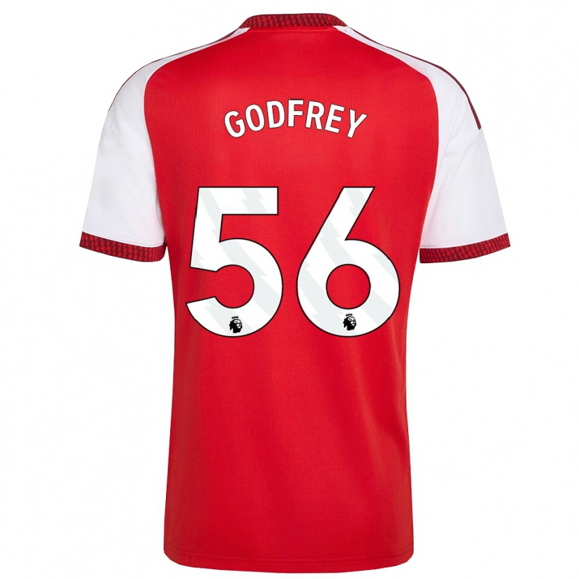 Danxen Herren Freya Godfrey #56 Rot Weiß Schwarz Heimtrikot Trikot 2026/27 T-Shirt Schweiz