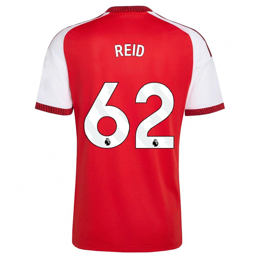 Danxen Herren Katie Reid #62 Rot Weiß Schwarz Heimtrikot Trikot 2026/27 T-Shirt Schweiz