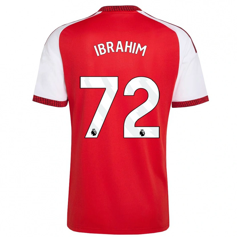 Danxen Herren Ife Ibrahim #72 Rot Weiß Schwarz Heimtrikot Trikot 2026/27 T-Shirt Schweiz