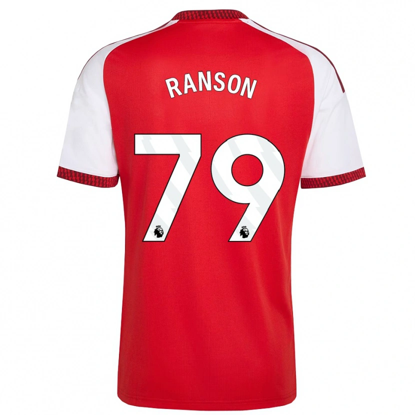 Danxen Herren Khari Ranson #79 Rot Weiß Schwarz Heimtrikot Trikot 2026/27 T-Shirt Schweiz