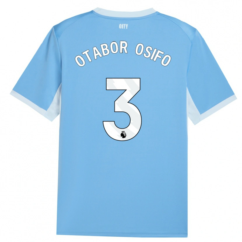 Danxen Herren Prince Otabor Osifo #3 Hellhimmelblau Weiß Heimtrikot Trikot 2026/27 T-Shirt Schweiz
