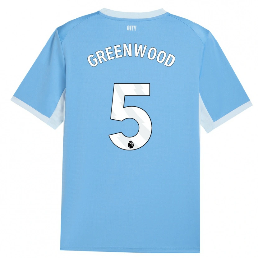 Danxen Herren Alex Greenwood #5 Hellhimmelblau Weiß Heimtrikot Trikot 2026/27 T-Shirt Schweiz