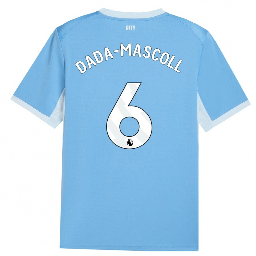 Danxen Herren Isaiah Dada-Mascoll #6 Hellhimmelblau Weiß Heimtrikot Trikot 2026/27 T-Shirt Schweiz