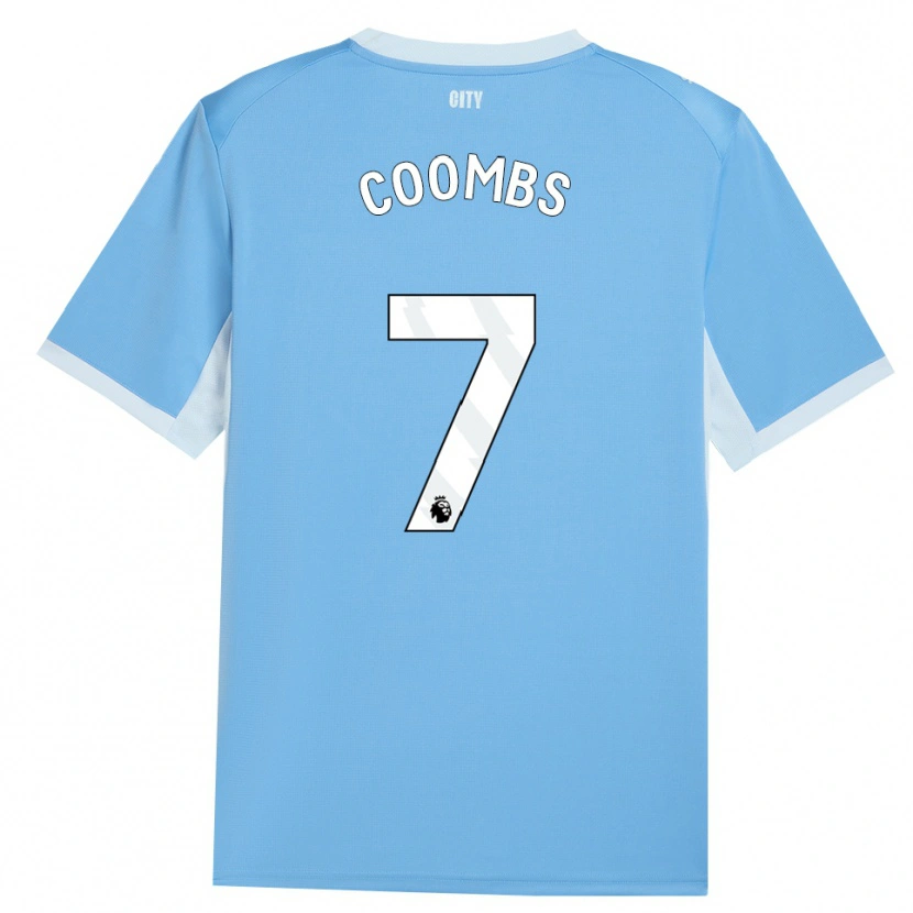 Danxen Herren Laura Coombs #7 Hellhimmelblau Weiß Heimtrikot Trikot 2026/27 T-Shirt Schweiz