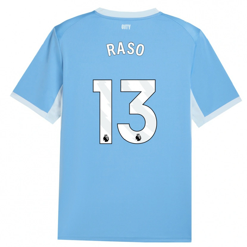 Danxen Herren Hayley Raso #13 Hellhimmelblau Weiß Heimtrikot Trikot 2026/27 T-Shirt Schweiz
